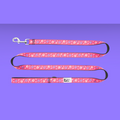 RC Pet Leash 1" Fresh Tracks Pink 6'