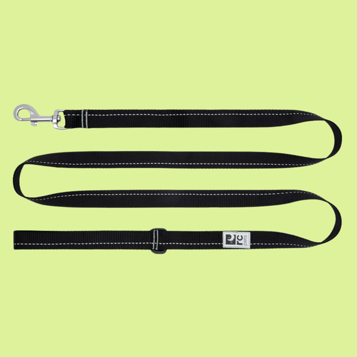 RC Pet Leash 1" Primary Black 6'