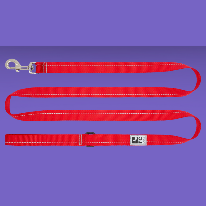 RC Pet Leash 1" Primary Red 6'