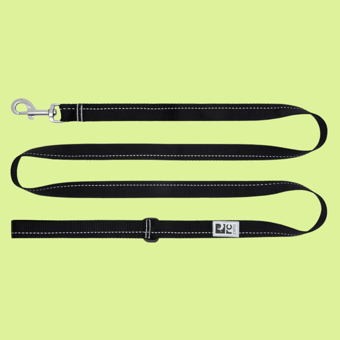 RC Pet Leash 3/4" Primary Black 6'