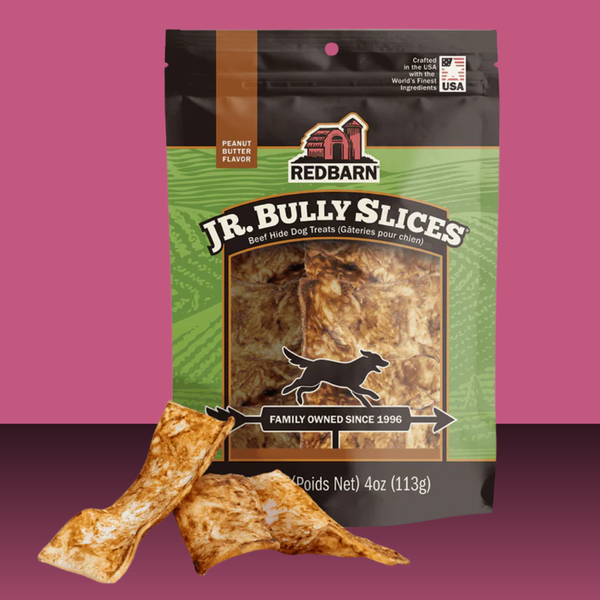RedBarn Jr. Bully Slices Peanut Butter 4oz