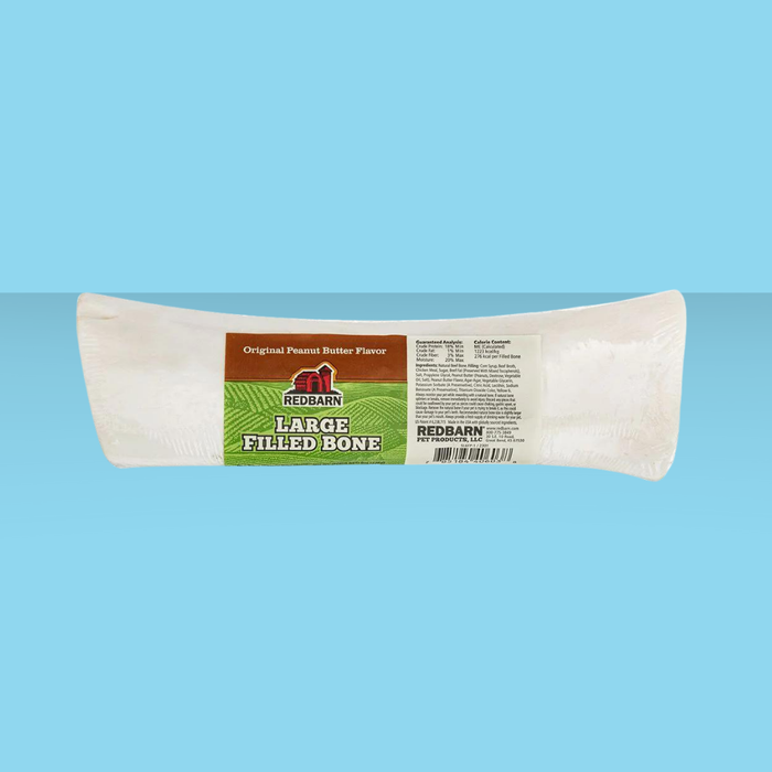 RedBarn Natural Filled Bone Peanut Butter L