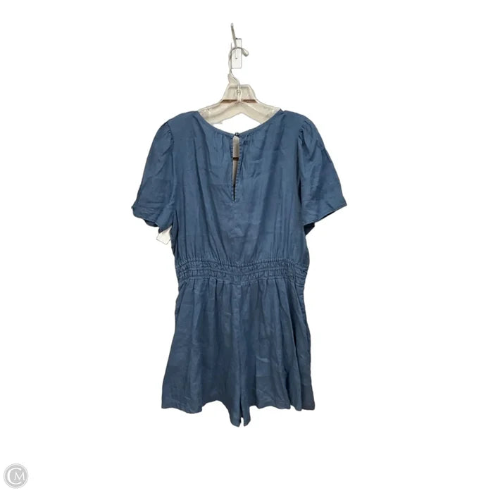 Romper By Anthropologie In Blue, Size: Xl
