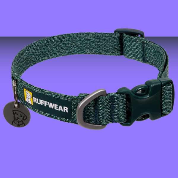 Ruffwear Front Range Flex Collar Deep Teal 9-11"