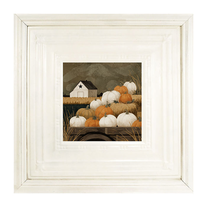 Rustic Wagon with Pumpkins