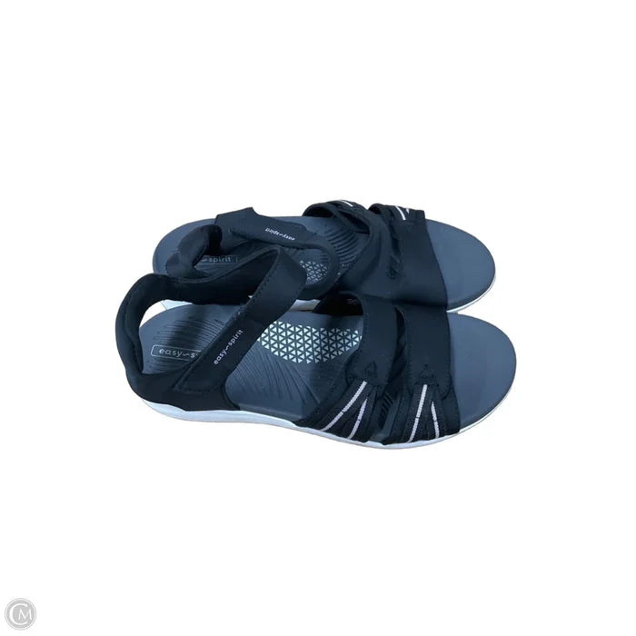 Sandals Flats By Easy Spirit In Black, Size: 7