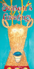 Santa's Friend Single Vinyl Banner Dekra-Lite