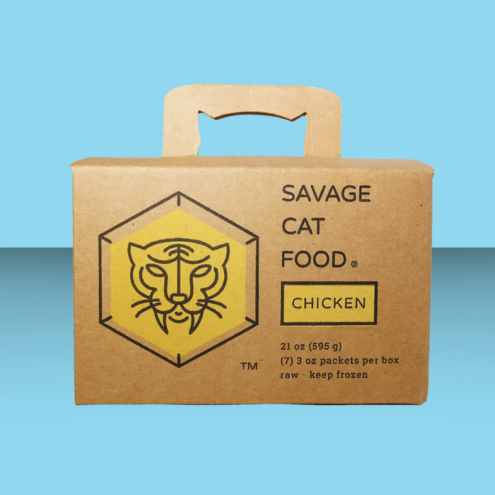 Savage Cat Chicken Box 21oz