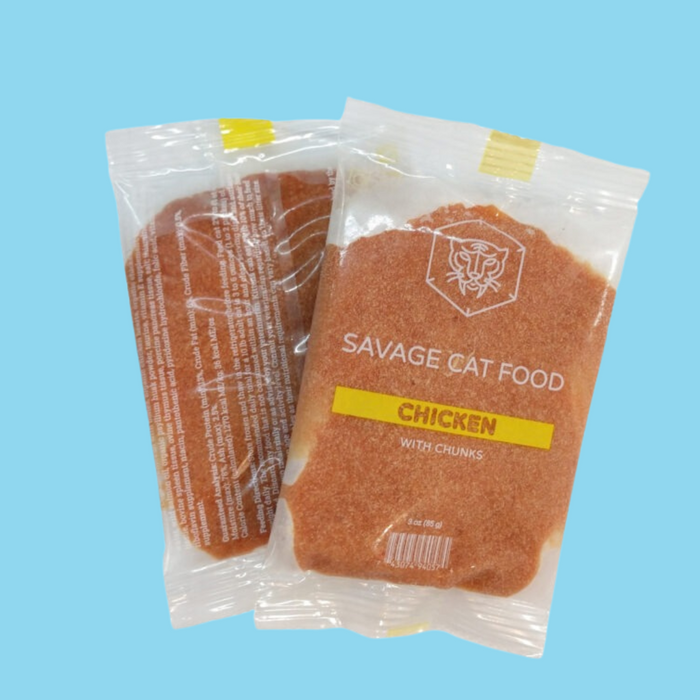 Savage Cat Chicken Box 84oz