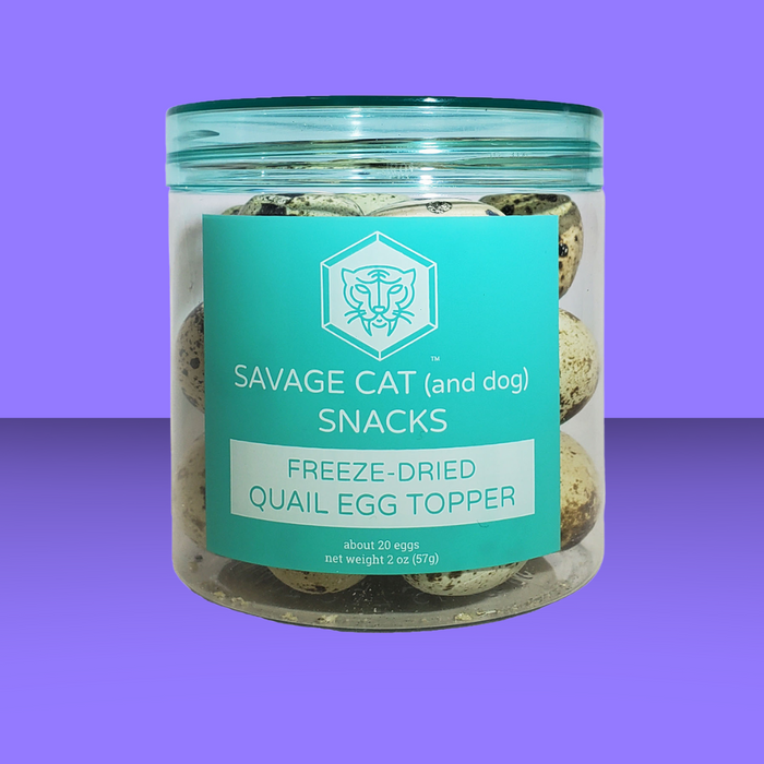Savage Cat FD Quail Eggs 2.75oz