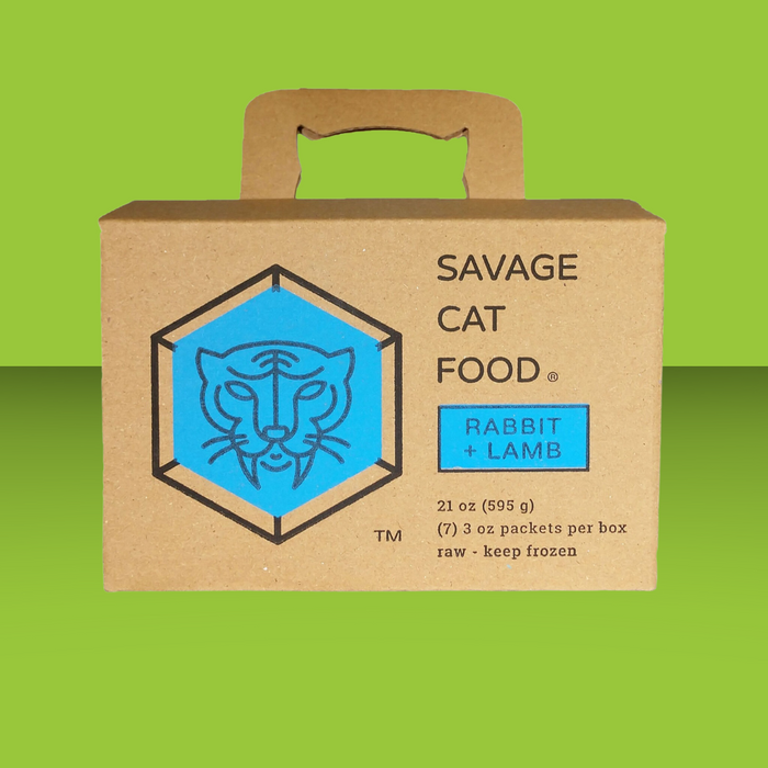 Savage Cat Rabbit Box 21oz