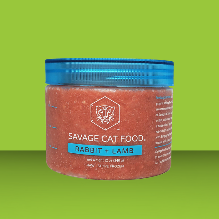 Savage Cat Rabbit Tub 12oz