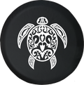 Sea Turtle Print Spare Tire Cover White (Wrangler JK, TJ, YJ)