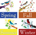 Seasonal Birds Double Vinyl Banner Set Dekra-Lite