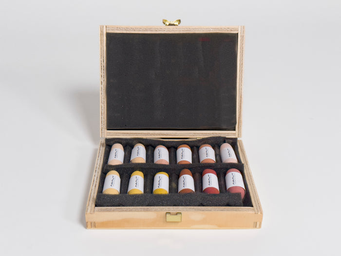 Set of 12 Handmade Pastels