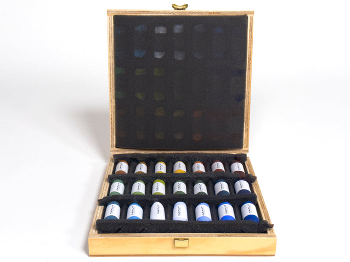 Set of 21 Handmade Pastels