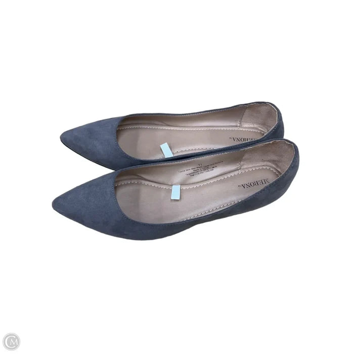 Shoes Flats By Merona In Grey, Size: 11