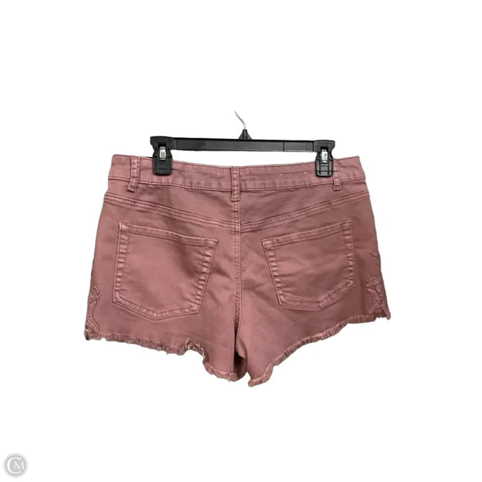 Shorts By Altard State In Pink Denim, Size: 12
