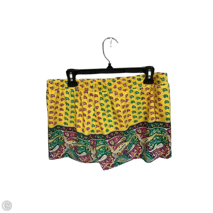 Shorts By Bcbgmaxazria In Floral Print, Size: L