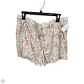 Shorts By Clothes Mentor In Pink & White, Size: 12