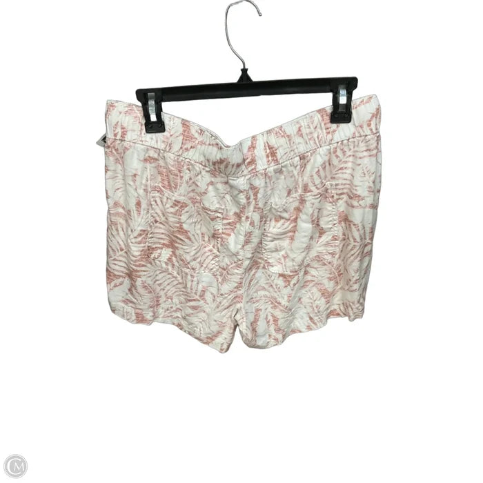 Shorts By Clothes Mentor In Pink & White, Size: 12