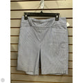 Shorts By Hilary Radley In Blue & White, Size: 8