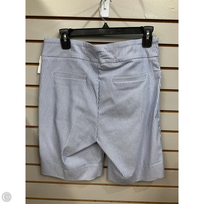 Shorts By Hilary Radley In Blue & White, Size: 8