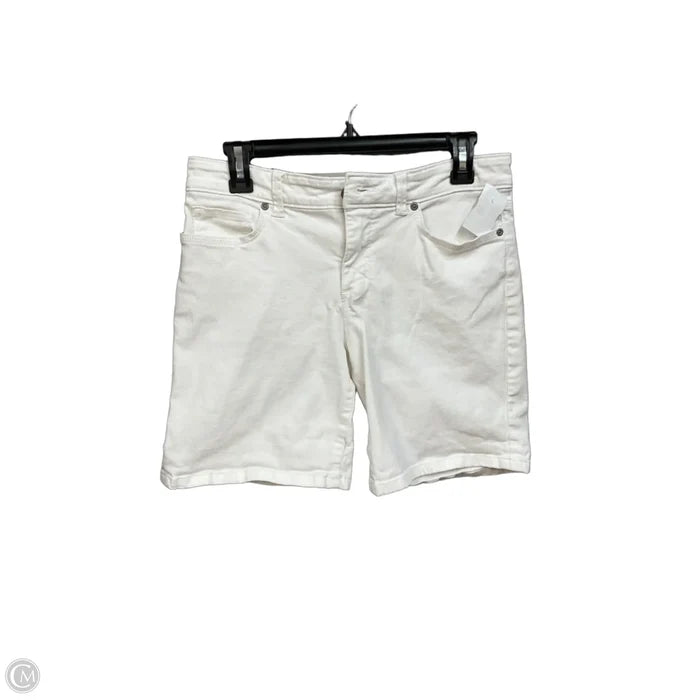 Shorts By Sonoma In White Denim, Size: 6