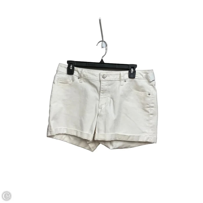 Shorts By Universal Thread In White Denim, Size: 8