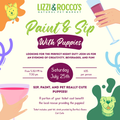 Sip and Paint with Puppies