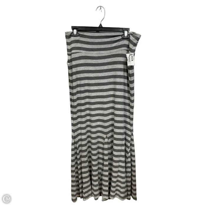 Skirt Midi By Athleta In Striped Pattern, Size: 12