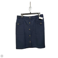 Skirt Midi By J. Jill In Navy, Size: 6