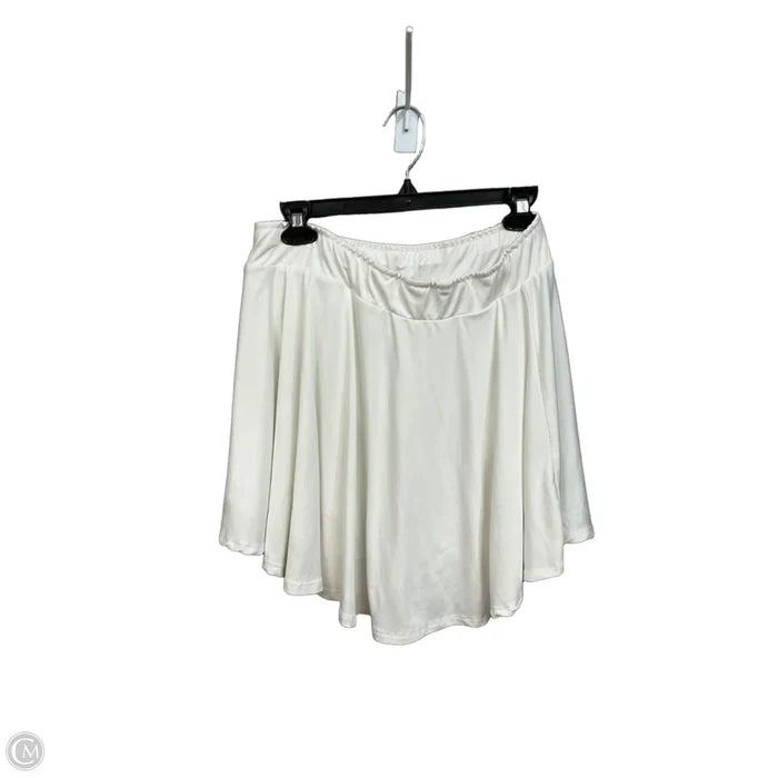 Skirt Mini & Short By Fashion Nova In White, Size: 16