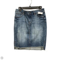 Skirt Mini & Short By Kut In Blue Denim, Size: 8