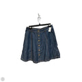 Skirt Mini & Short By Loft In Blue Denim, Size: 6