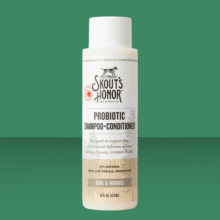 Skout's Honor Probiotic Shampoo & Conditioner Deep Woods 16oz