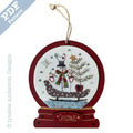 Sleigh Ride Snow Globe by Lynette Anderson