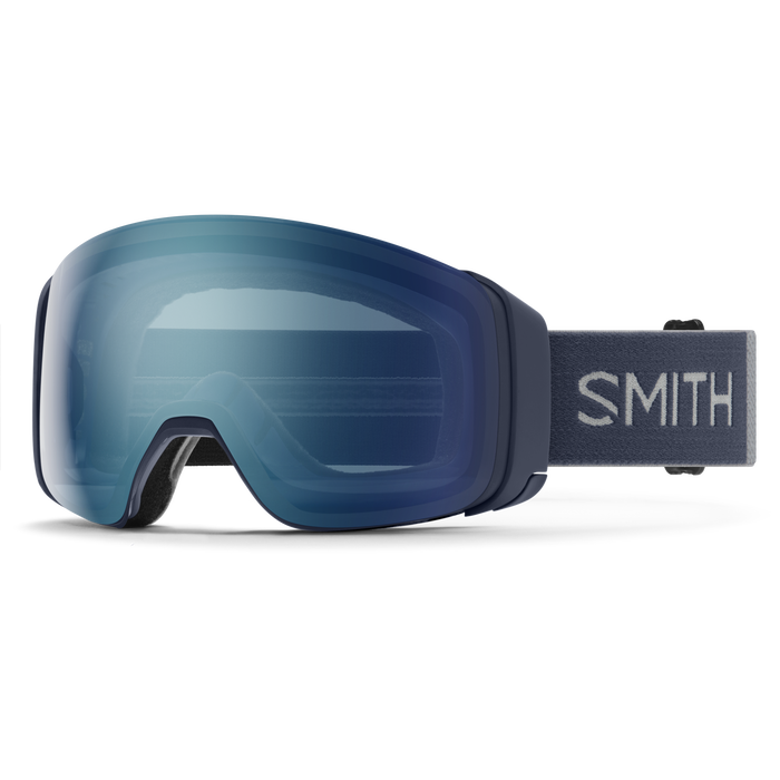 Smith 4D MAG Low Bridge Fit - Royal Navy | ChromaPop Everyday Blue Mirror