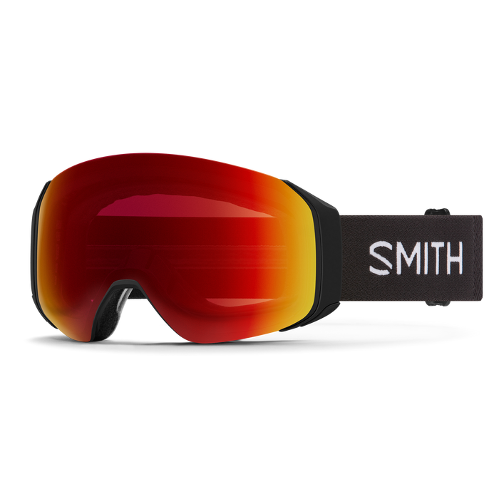 Smith 4D MAG S - Black | ChromaPop Sun Red Mirror