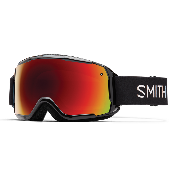 Smith Grom - Black | Red Sol-X Mirror
