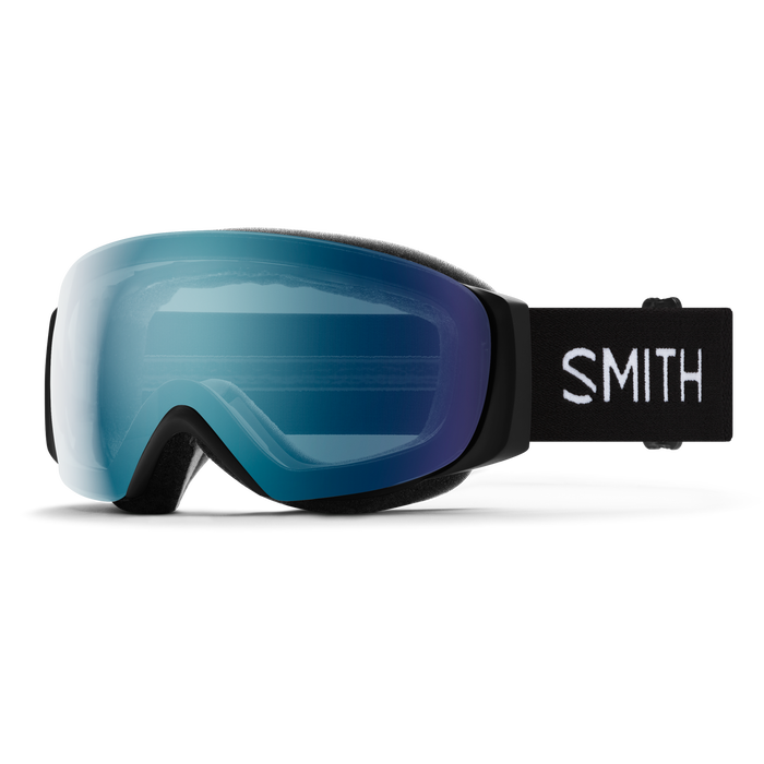 Smith I/O MAG S - Black | ChromaPop Everyday Blue Mirror