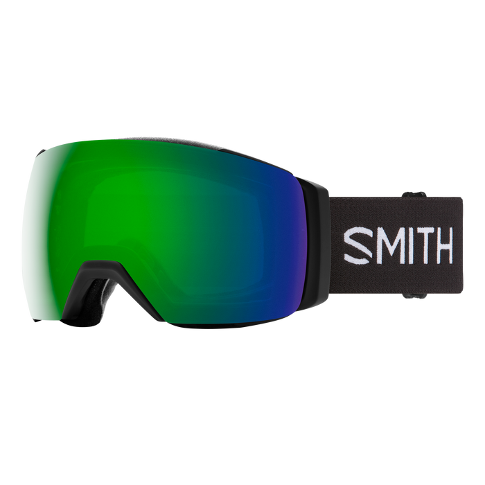 Smith I/O MAG XL - Black | ChromaPop Sun Green Mirror