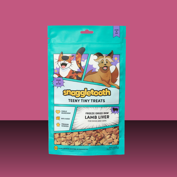 Snaggletooth Teeny Tiny Lamb Liver 2oz