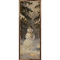 Snowman in the Woods