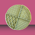 Spot N Knot Lick Mat Sage Green