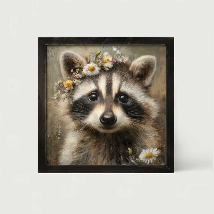 Spring Season Raccoon