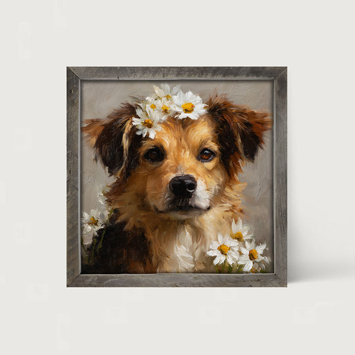 Spring Season Tan Dog