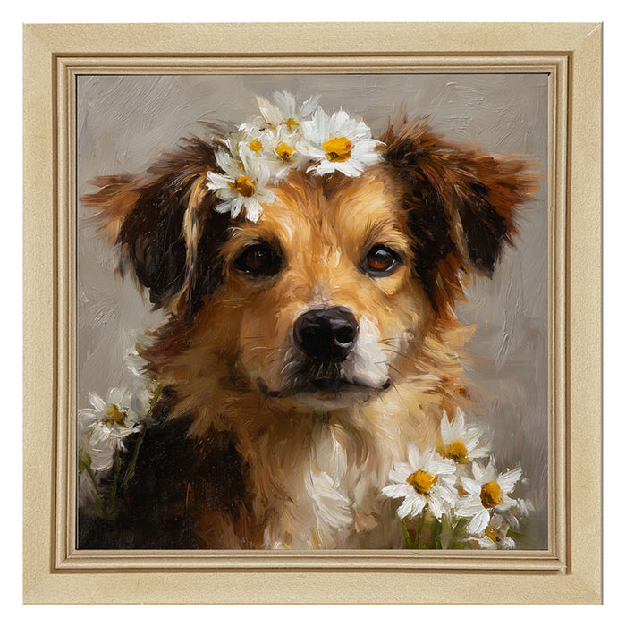 Spring Season Tan Dog