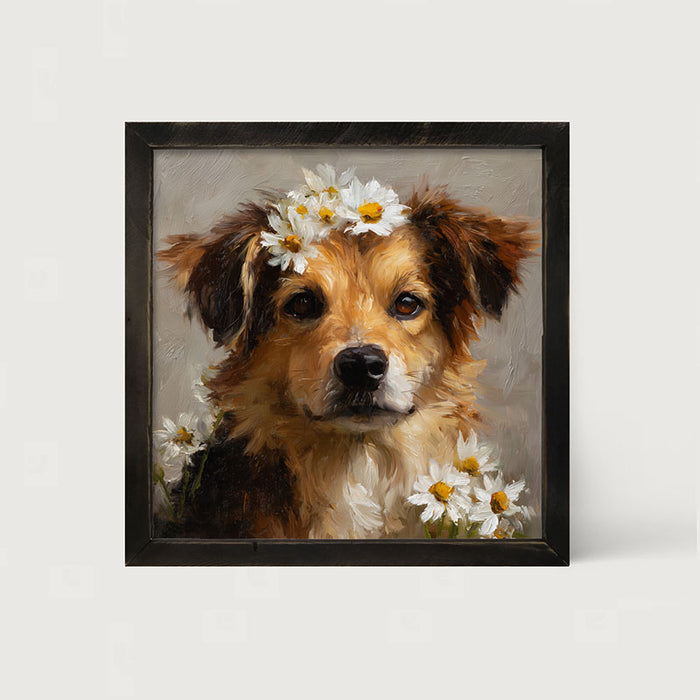 Spring Season Tan Dog