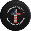 Stand for the Flag Kneel for the Cross Flag